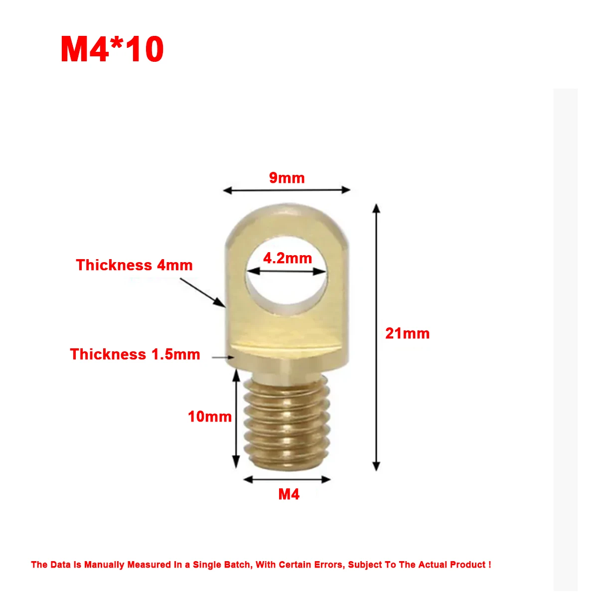 Латунные кольца-гайки M3M4M5M6M8