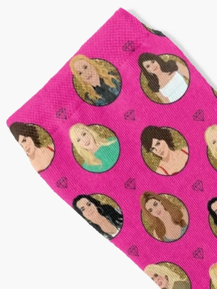 Носки Real Housewives of Beverly Hills All Stars (RHOBH) каваи незаменимые движущиеся чулки