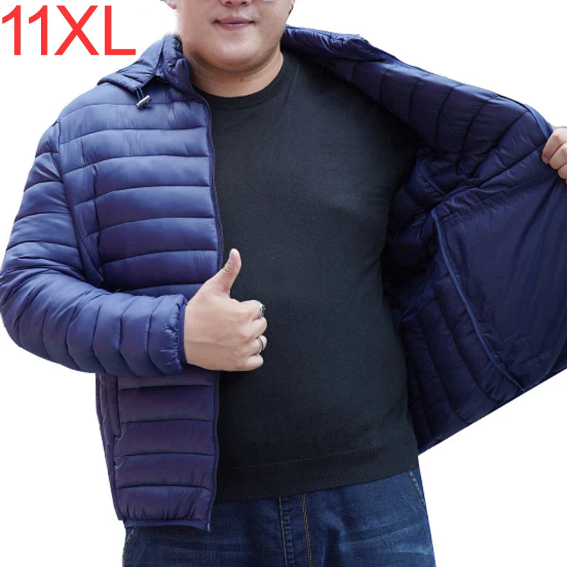 Осенне-зимние мужские куртки 10XL 11XL обхват груди 169 см 5XL 6XL 7XL 8XL 9XL фотопальто