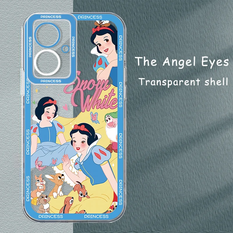 Диснеевские белоснежные глаза ангела для Realme C 67 65 63 55 53 35 33 31 30 25 21 20 15 8i 9i Narzo 50 Pro Plus