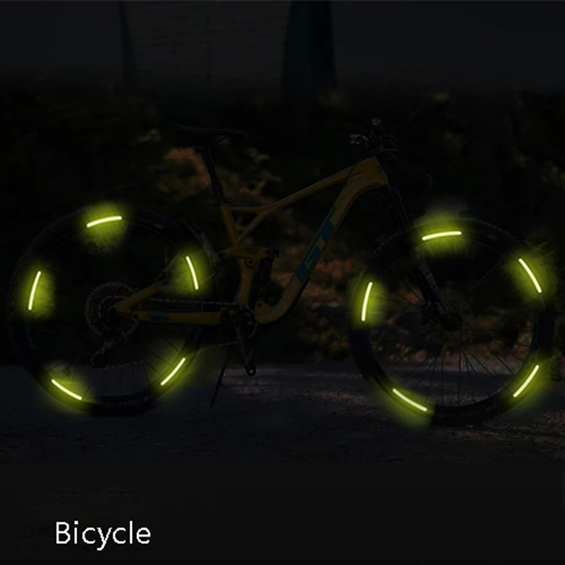 

20 шт., светоотражающие наклейки на ступицу колеса