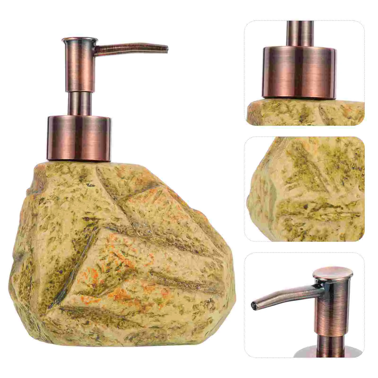 

Dispenser Bottle Soap Pump Lotion Shampoo Ceramic Empty Hand Liquid Bottles Press Containers Foaming Bathroom Shower Toiletry