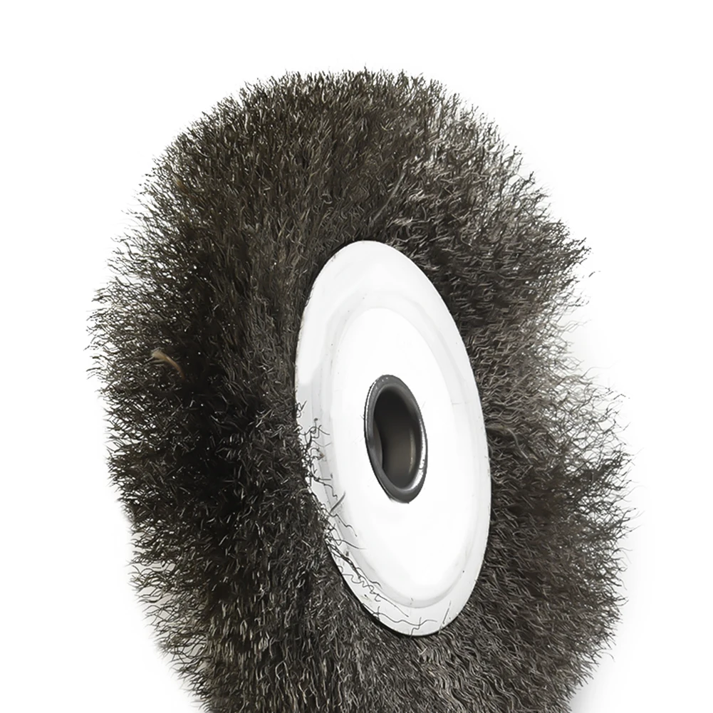 

1 шт. 5 дюймов 125 мм Металлическая щетка, Полировочная щетка, Полировочная щетка, стальная проволока, круглая щетка, Полировочная щетка для шл...