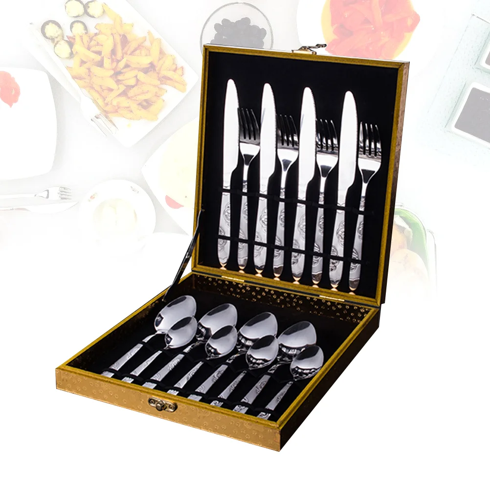 

16 Metal Cutlery Bouquet Flatware Stainless Steel Fork Taster Spoons Appetizer Dessert Forks