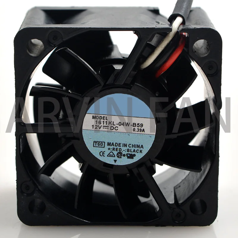 1611KL-04W-B59 4 см 40 мм вентилятор 4028 12 В 0.39A двойной шарикоподшипник объем воздуха Вентилятор охлаждения сервера