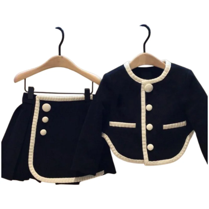 

Baby Girl Clothing Set Fashion Toddler Baby Girl Fall Clothes SetsPersonality Skirt Set