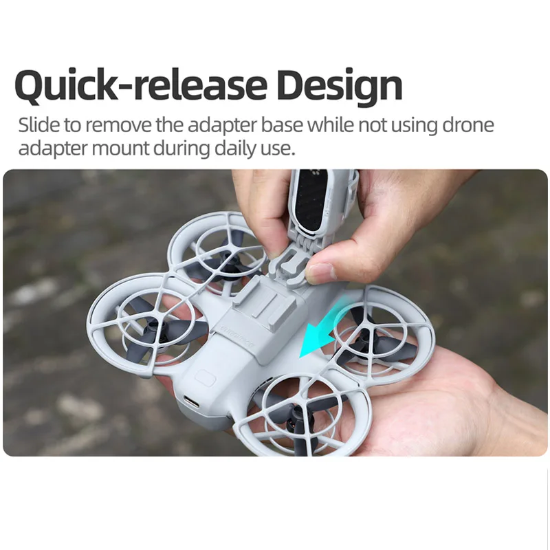 Регулируемое крепление для спортивной камеры DJI NEO Insta360 GO 3S/GO3