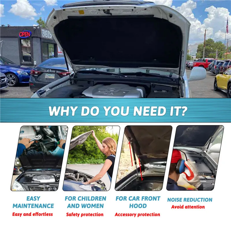 2 шт./комплект подъемник передней капота автомобиля для Toyota 4runner LEXUS GX470 2003 2004 2005 2006