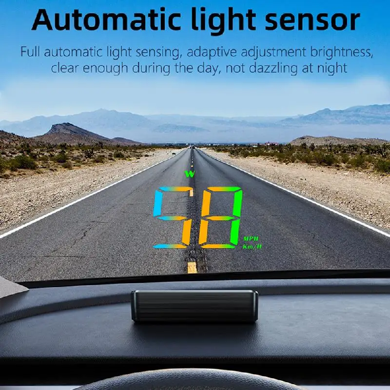 Новый проекционный дисплей для автомобиля HUD M2S проектор спидометра на лобовом