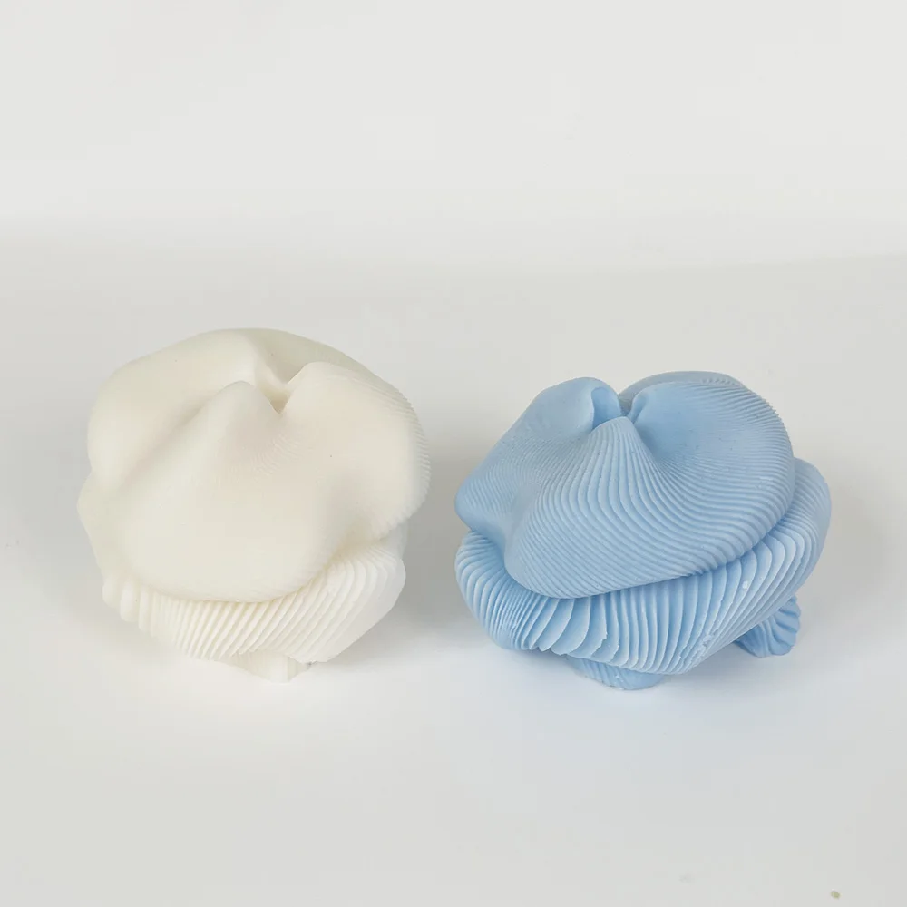 Вращающаяся силиконовая форма 3D Wave Vortex сделай сам художественное геометрическое