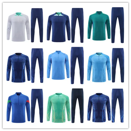 

2022 23 Adult and children's football sportswear 22 and 23 training jacket High quality