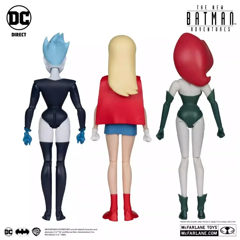 DC DIRECT - TNBA MULTIPACK POISON IVY & LIVE WIRE SUPERGIRL (GOLD LABEL) Action Figure Toys for Kids Gift Collectible Model