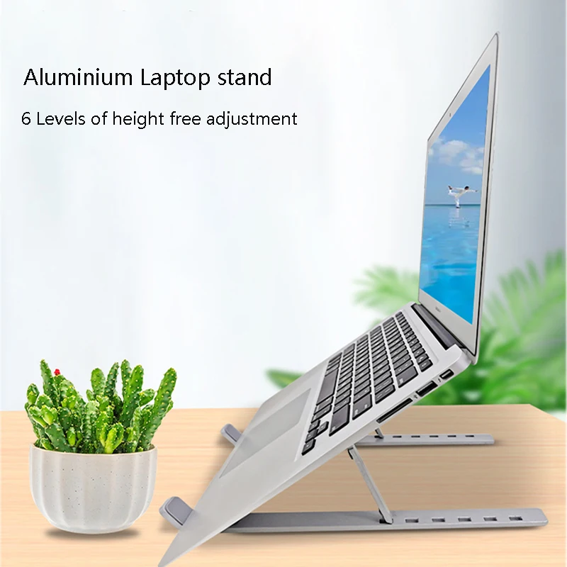 

suporte notebook laptop stand Aluminium MacBook stand for 11-17 inch laptop holder Cooling Bracket soporte portatil