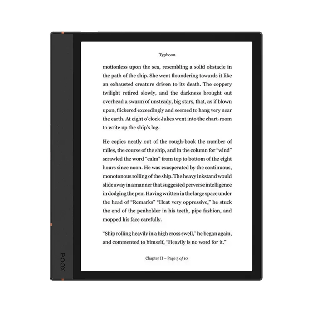 Фото Черный 10-дюймовый AMOLED E-Ink дисплей для электронной книги с памятью 2+32 ГБ, сенсорным экраном, увеличенным временем автономной работы и слотом для TF-карты №1