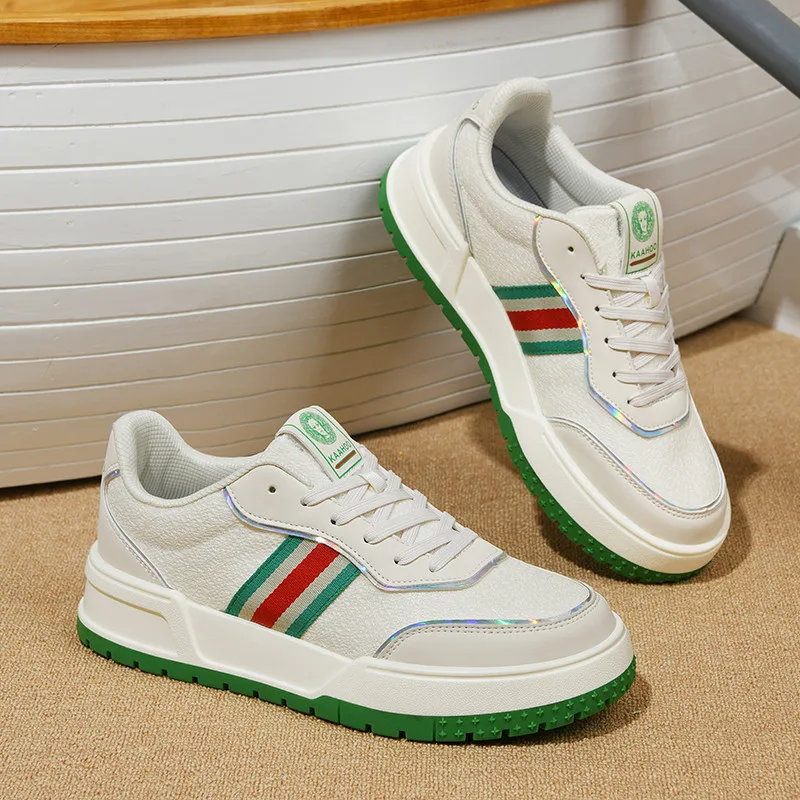 

Shoes for Men 2023 New Non-slip Hard-Wearing Shallow Mouth Breathable Men's Casual Shoes Fashion Trend Lace-up Flat Sneakers