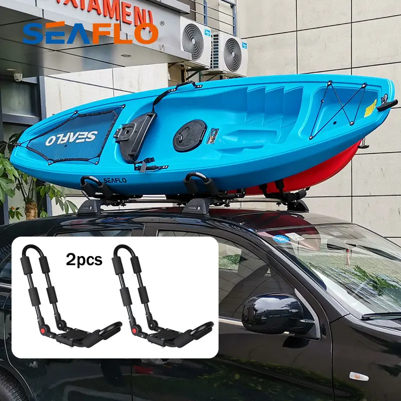 

SEAFLO RV Accessories Roof Rack Carrier Parts Adjustable Kayak Mounted On Car SUV Crossbar A Pair Of