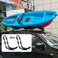 SEAFLO RV Accessories Roof Rack Carrier Parts Adjustable Kayak Mounted On Car SUV Crossbar A Pair Of