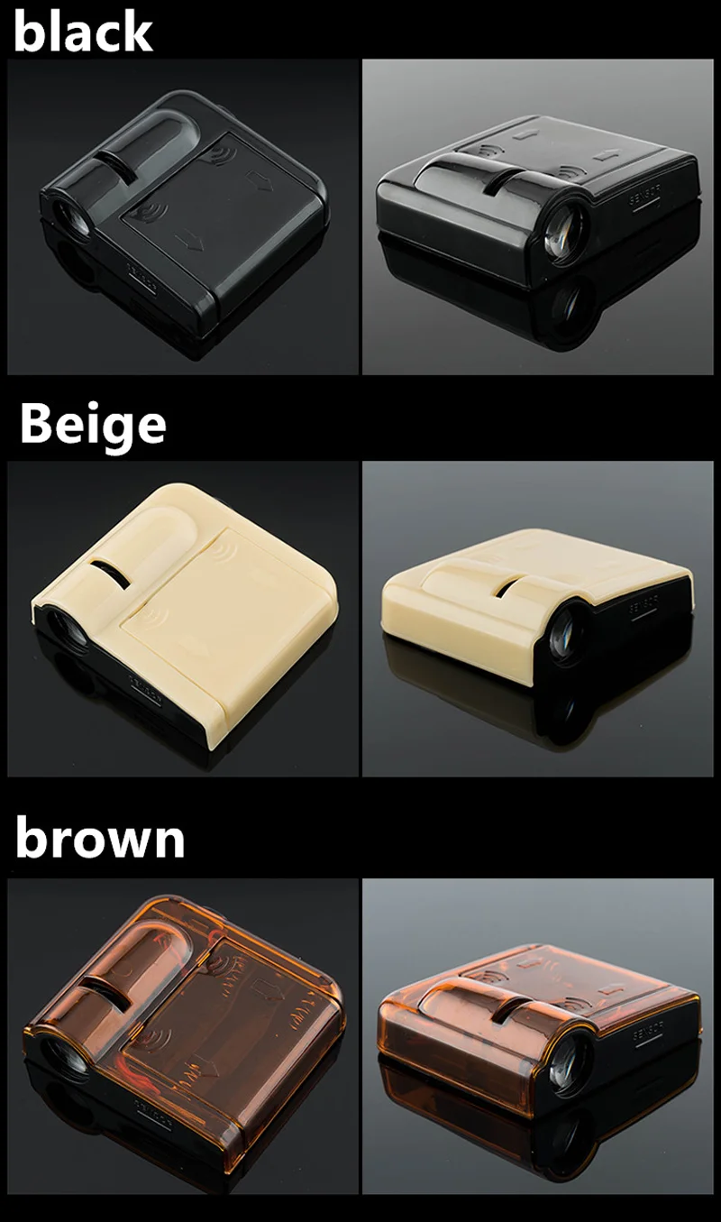 2 шт./набор универсальные светодиодные лампы для автомобильных дверей