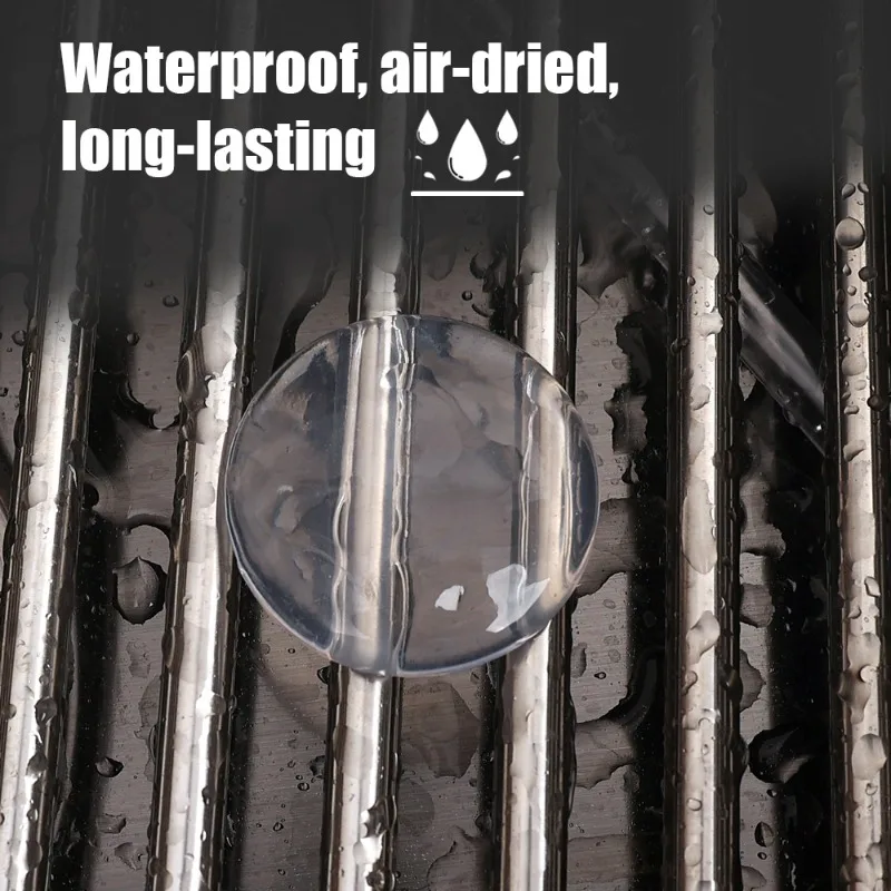 6 шт. дверной стопор силиконовые противоударные накладки прозрачные