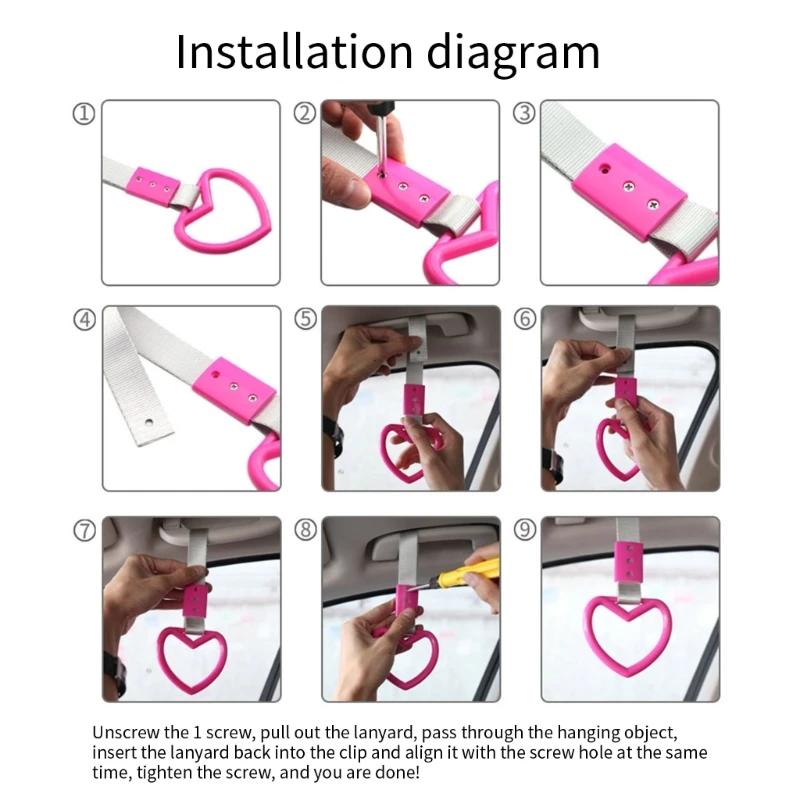 Автомобильный ремешок на задний передний бампер предупреждающие кольца