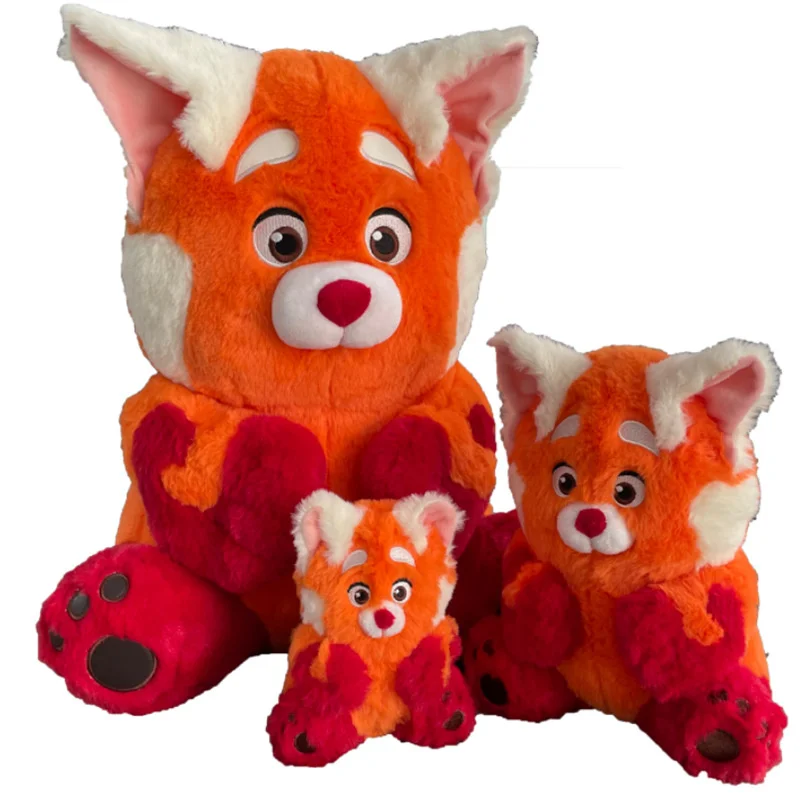 Disney Turnings Red Plush Toys Kawaii Anime Panda Plushies Pillow Stuffed Animals Bear Doll Girl Soft Toy for Children Kids Gift |