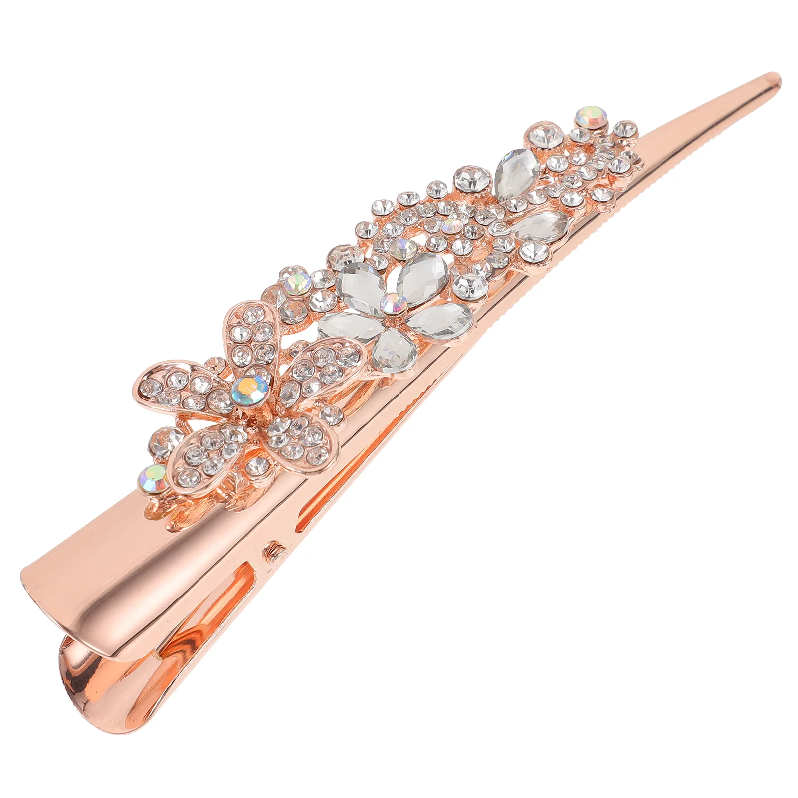 

Crystal Horn Clip Miss Girl Hair Accessories Clips Decoration Metal Women Hairpin