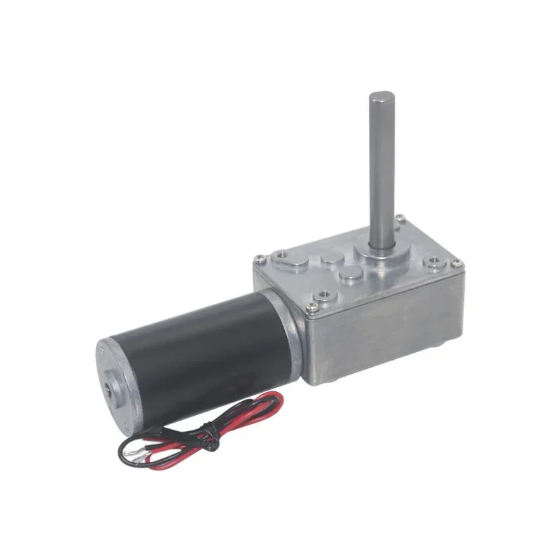 DC12V 24V Сильный крутящий момент 70 кг.см Червячная коробка передач Реверсивный тип D