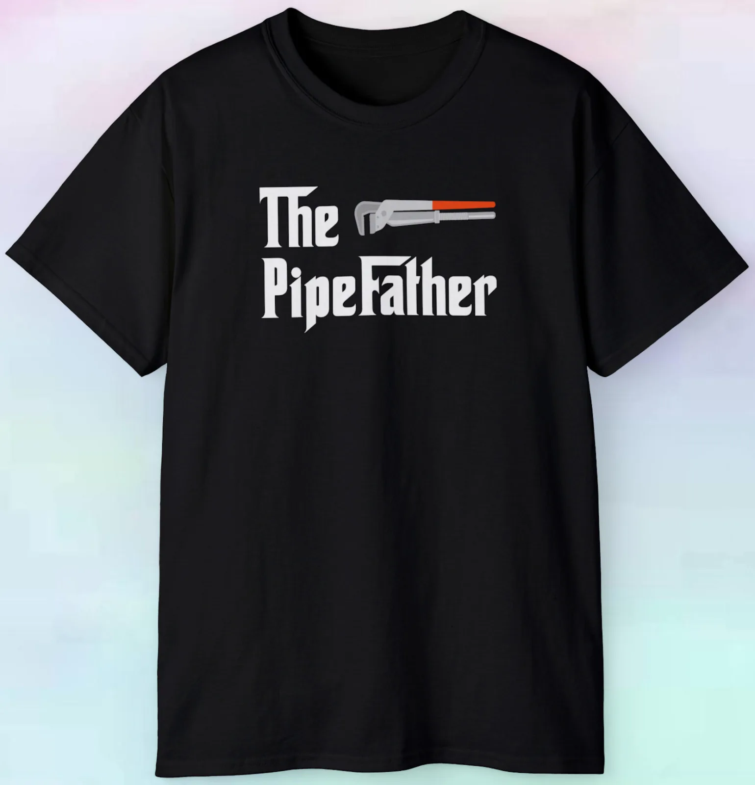 Мужская футболка с надписью The Pipefather