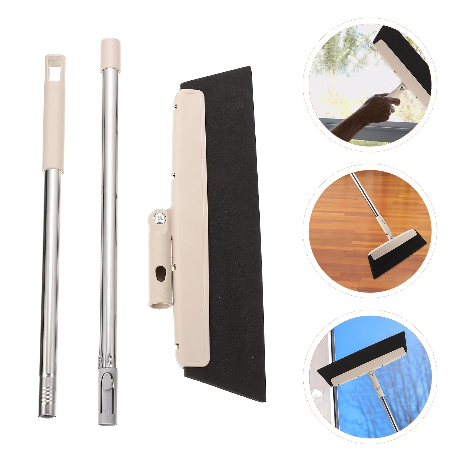 

Wiper Removal Gadget Portable Floor Wiper Window Wiper Floor Cleaner for Gift Home Indoor Office