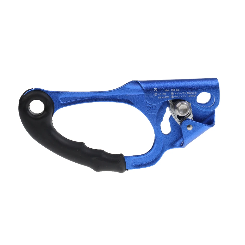 

Professional Rock Climbing Right Hand Ascender Outdoor Survival Mountaineer Ascension Riser Anti-fall 100KG Load