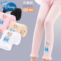 disney aisha girls leggings spring and autumn 2021 new thick female baby black and white dance tights