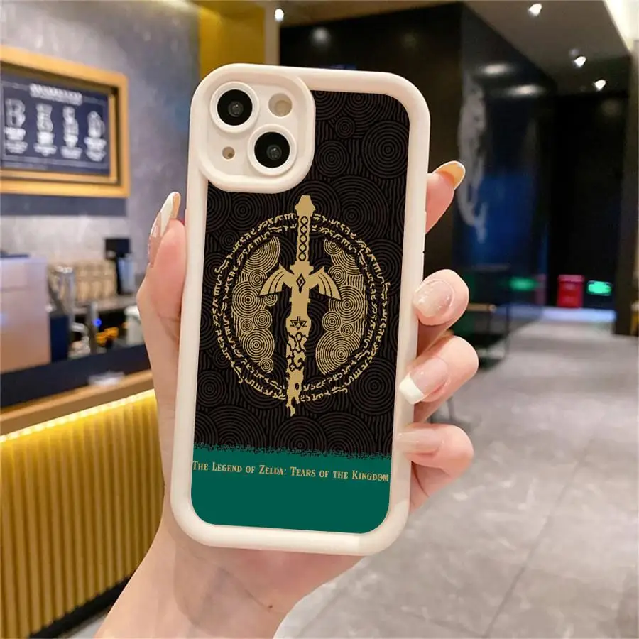 Чехол для телефона Legend of Zelda iPhone 16 Pro 15 Max 14 13 12 11 XS Plus 14Pro 12Pro Soft Shell