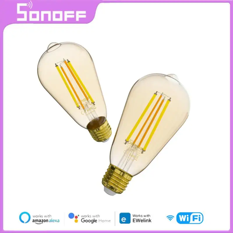 

Умная лампа SONOFF E27 с Wi-Fi, 7 Вт