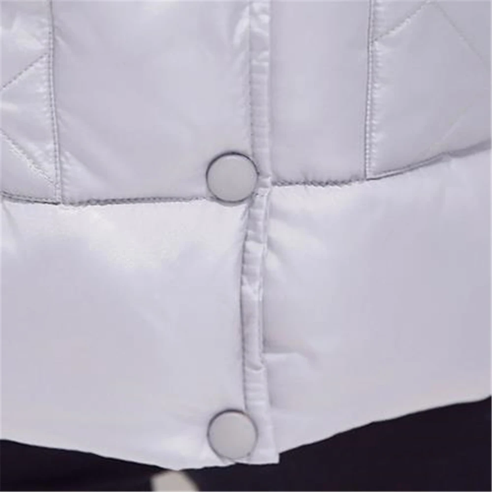 Пуховик женский с хлопковой подкладкой парка без рукавов пуховик жилет