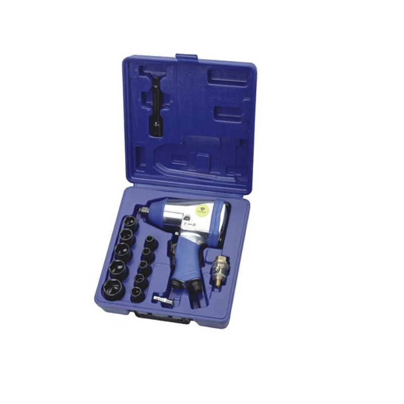 

Superior Manufacturer Pneumatic Air Tool Kits 17 Pieces 1/2 Inch Air Impact Wrench Kits