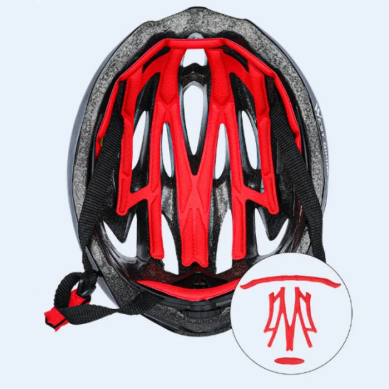 WEST BIKING MTB велосипедный шлем для спорта на открытом воздухе Регулируемая мягкая