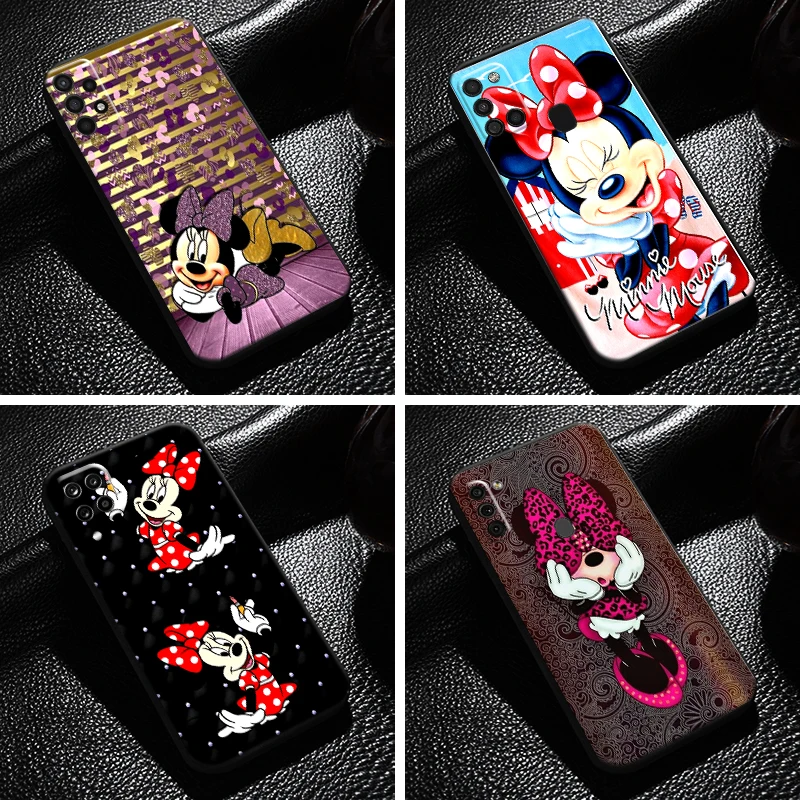 

Cute Cartoon Minnie Mouse For Samsung Galaxy A11 A12 A20 A21 A21S A22 A31 A32 A42 A51 A52 A70 A71 A72 5G Phone Case Coque