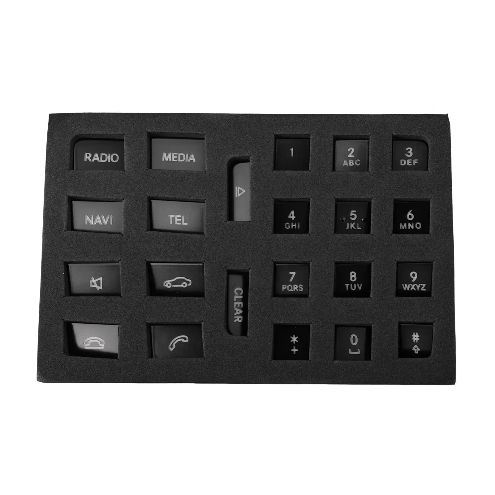 Для Mercedes W218 GLA X156 CLA кнопка накладки на кнопку мультимедийная накладка