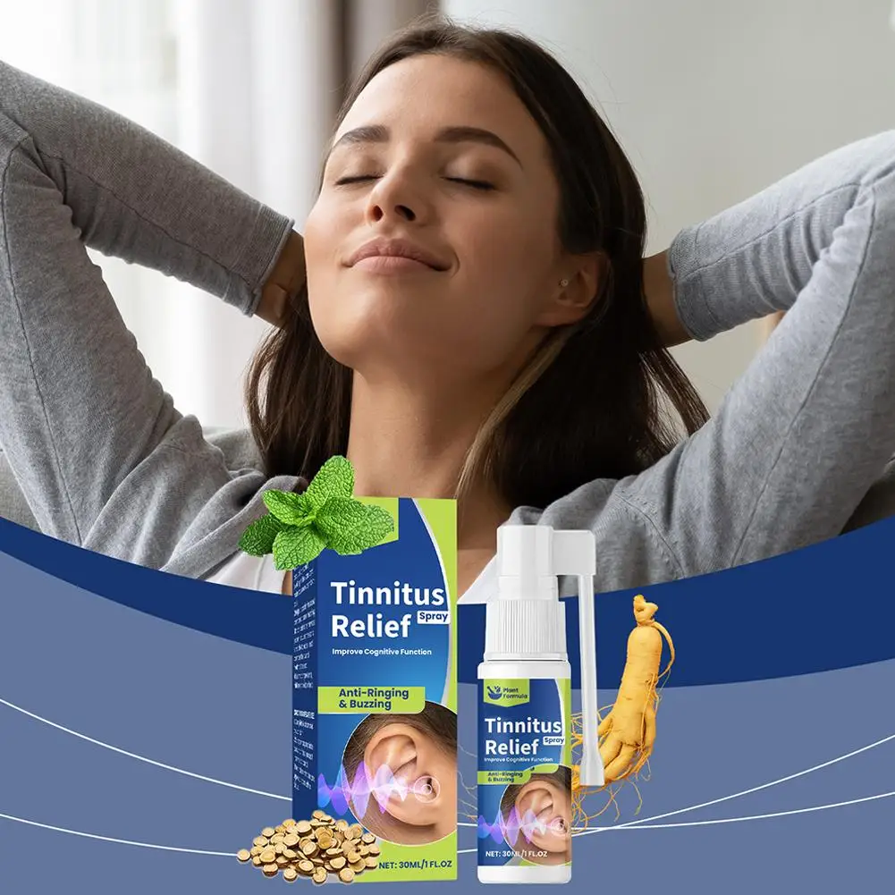 Спрей для снятия симптомов шума в ушах 30 мл