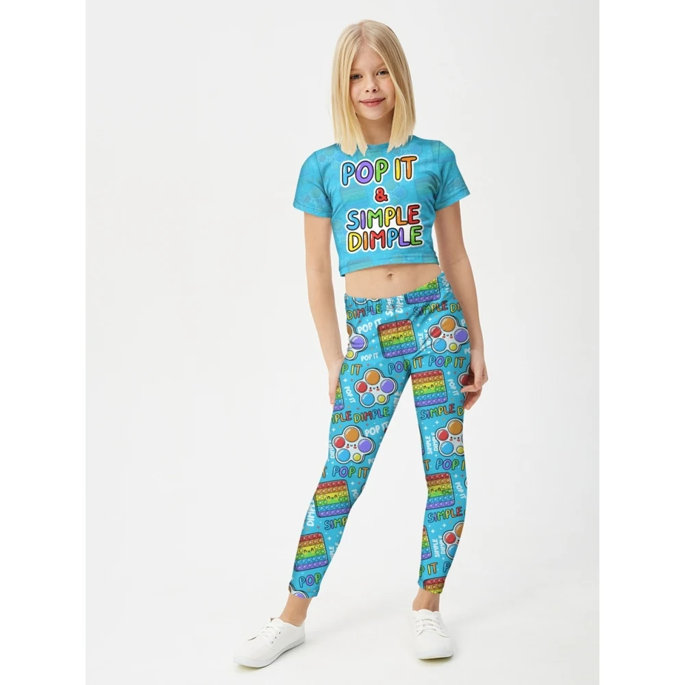 Спортивный костюм для девочки FortyFour GSS038 голубой хлопок 100% |