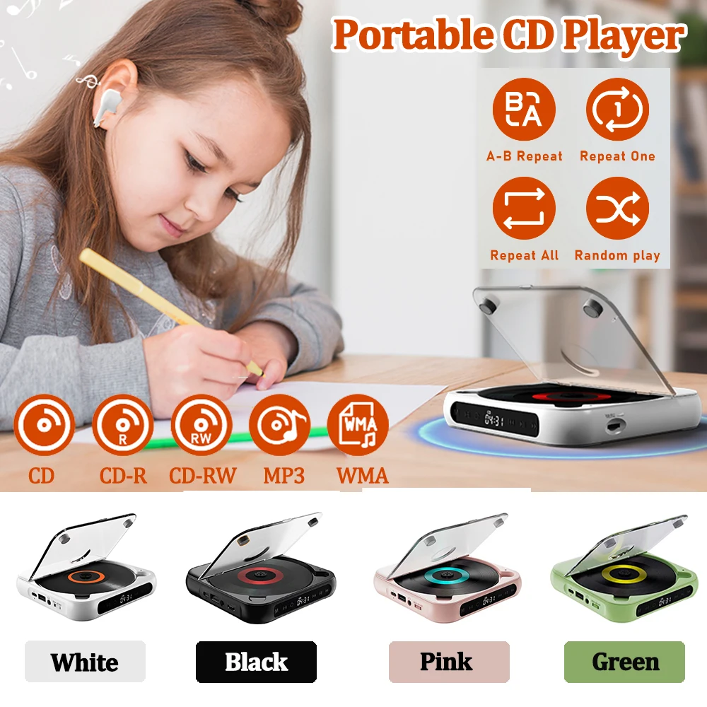 - Portable Bluetooth Speaker, Led Screen, Stereo Player, Ir 