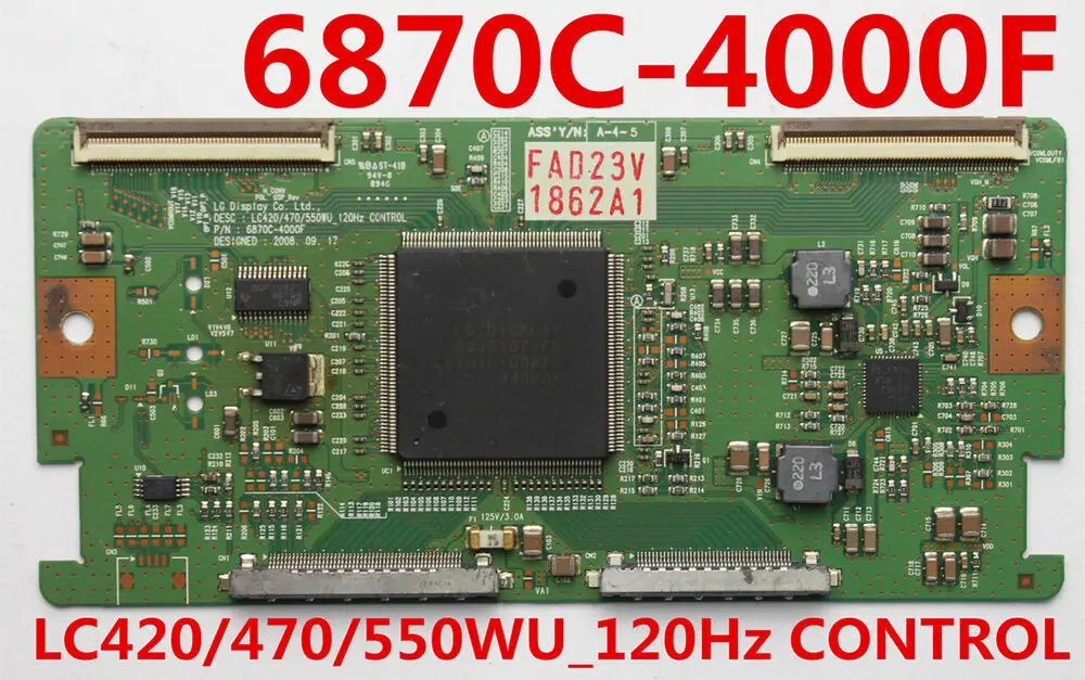 

Для VIZIO 6870C-4000F T-CON BOARD от VIZIO MODEL VF550XVT1A HDTV