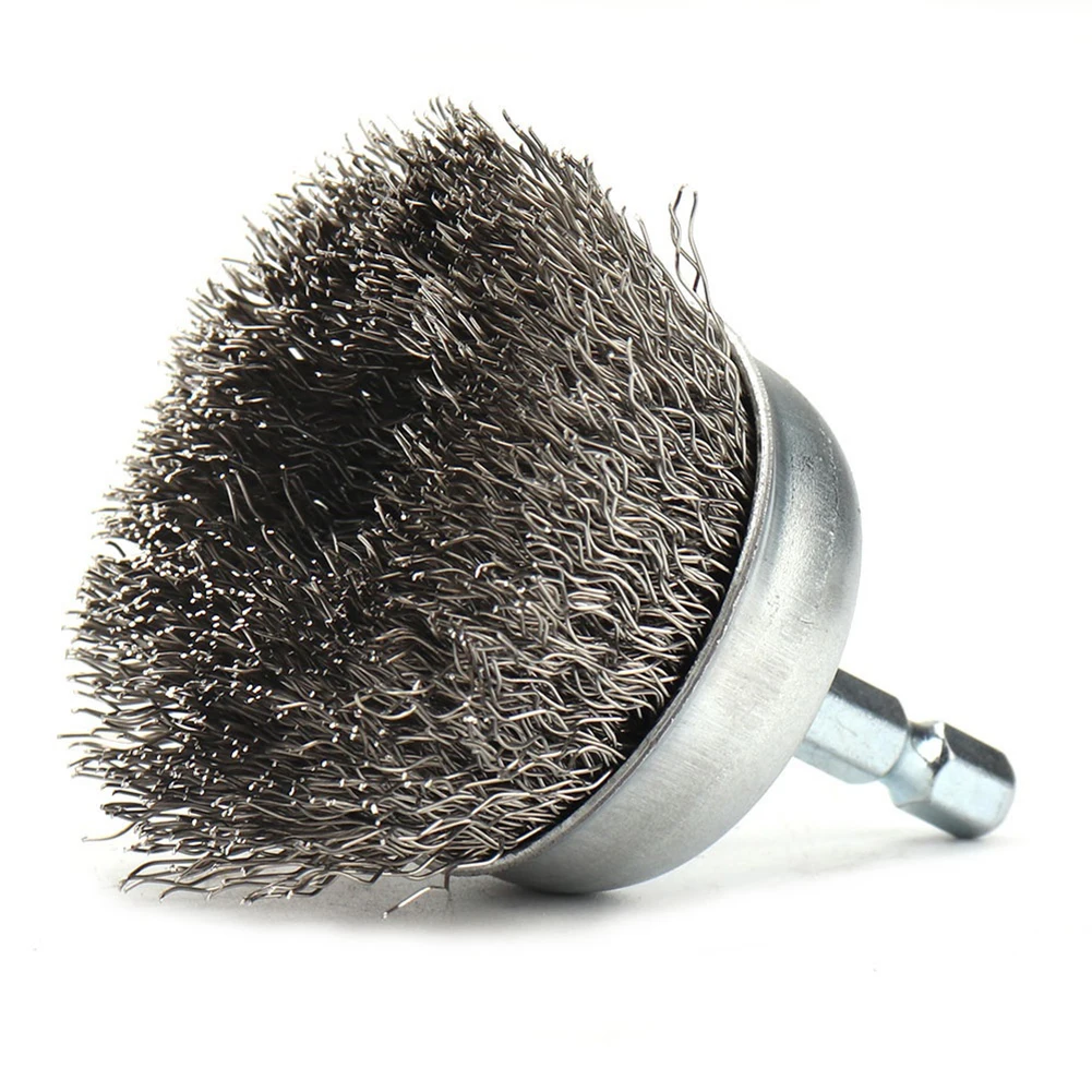 65mm 2.56 Inch Steel Wire Wheel Brush Rotary Tools For Drill Metal Rust Removal Polishing 1pcs Brushes |