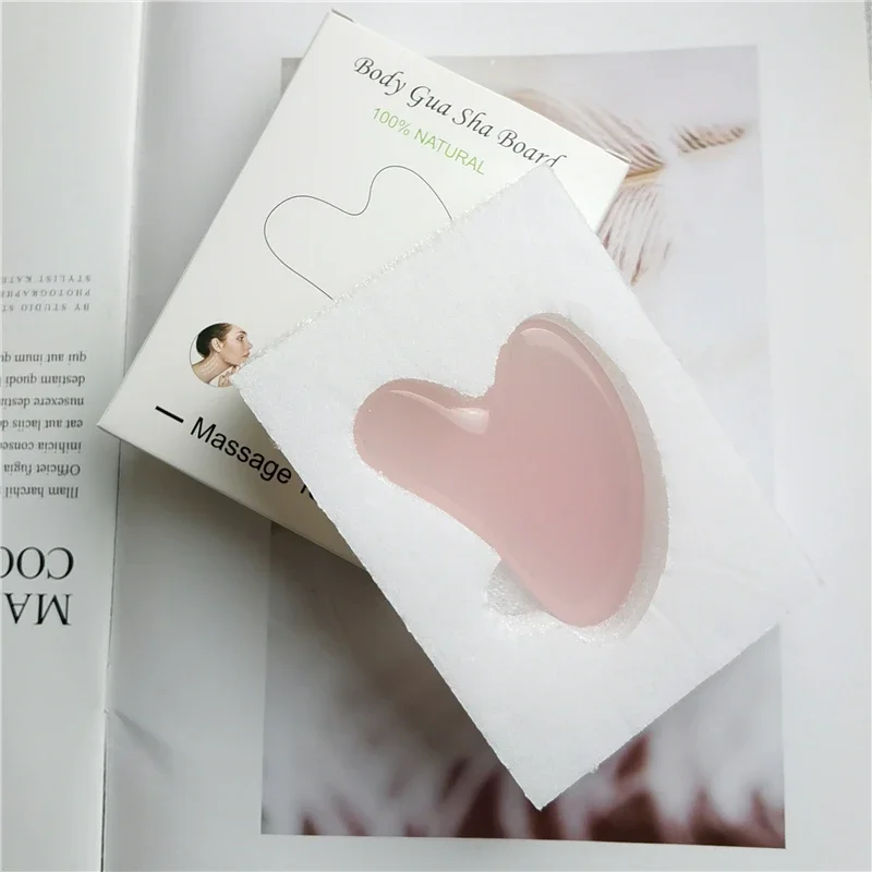 Массажный скребок для лица GuaSha