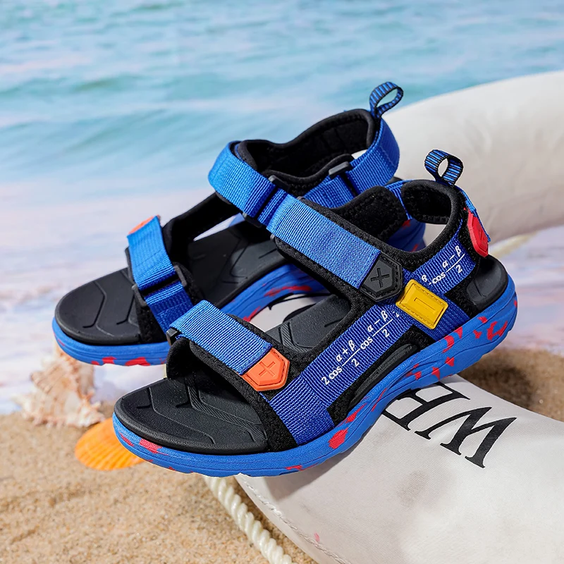 2023 New Summer Children Sandals Lightweight Girls Shoes Fashion Boys Shoes outdoors Sports Shoes Non-Slip Beach Kids Sandals