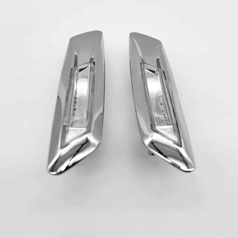 

OEM;63137154167 63137154168 Fender Front Wing Turn Indicator Lamp Left Right Chrome Trim for Bmw 5 (F10) 2009-2016