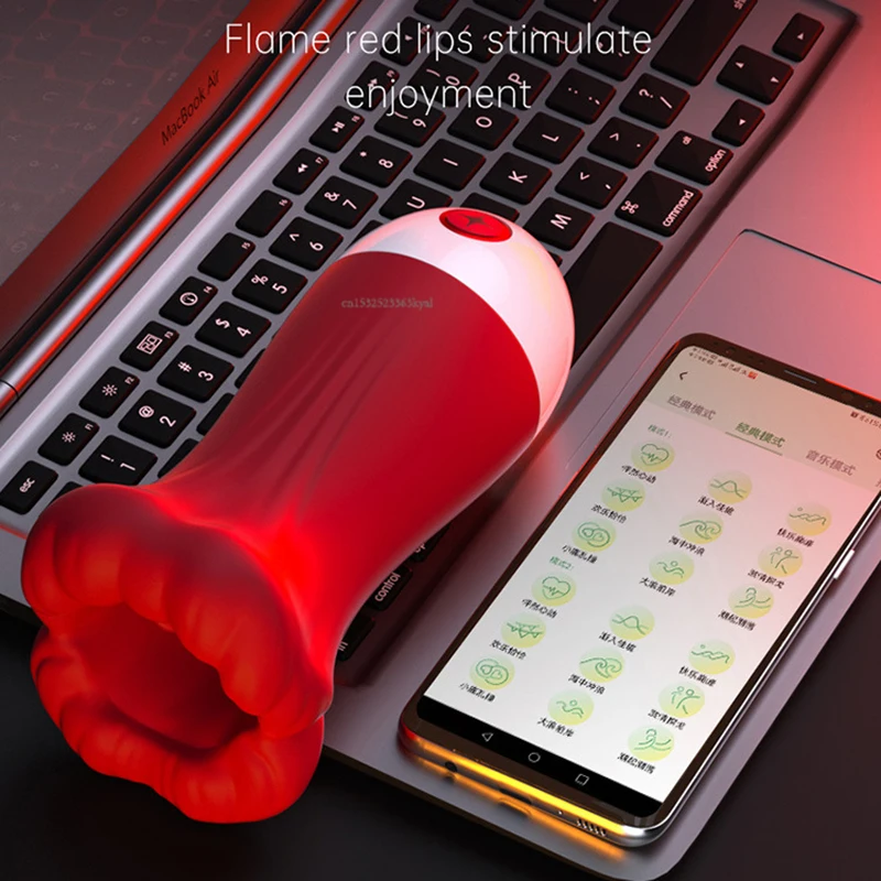 APP Control Автоматические мужские мастурбаторы Глубокая глотка Минет Вибрирующий