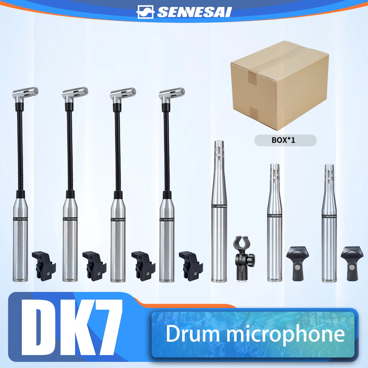 НОВИНКА! DK7 7 шт. SR20LS SR25 DM20/высокое качество все конденсаторный барабанный