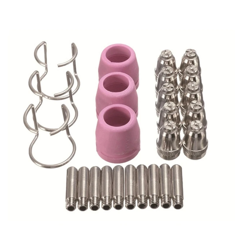 

Electrodes Sheild Cups TIPS Spacer Guide Plasma Cutter Welders Torch Combination
