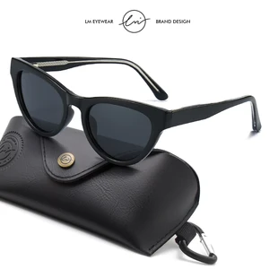 LM New Fashion Sunglasses Women 2022 Cat Eye Glasses Retro Polarized Transparent Frame Sun Glasses U in Pakistan